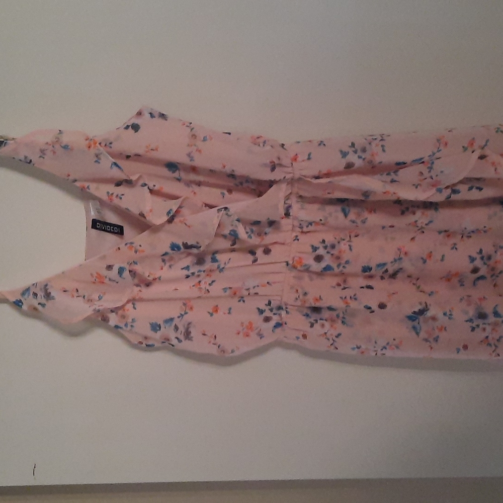 Floral dress size 10 divided brand